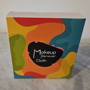 12 Count Pink Makeup Remover Cloths in Mesh Bag